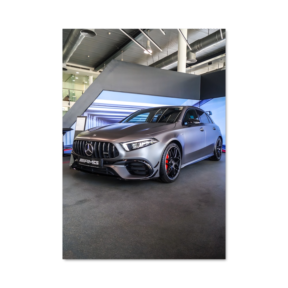 Poster Classe Électrique – affiche Mercedes